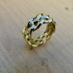 Gold Celtic Ring | Braided Gold-0