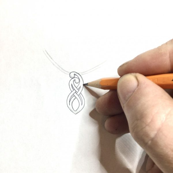 Celtic Mother Pendant-360 Celtic Mother Pendant-360