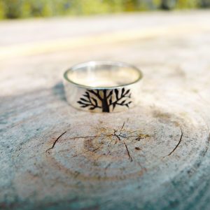 Tree Of Life Ring. Mens-496