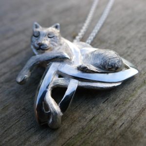 Cat pendant irish Jewellery