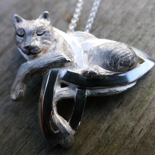 Celtic Cat necklace Celtic Cat necklace