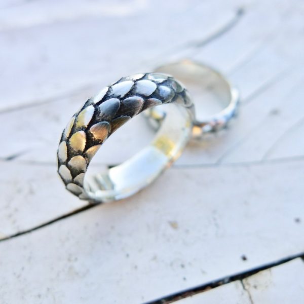 Close up of a Dragon ring. These Irish ring are crafted in County Kerry, Ireland and shipped worldwide Close up of a Dragon ring. These Irish ring are crafted in County Kerry, Ireland and shipped worldwide