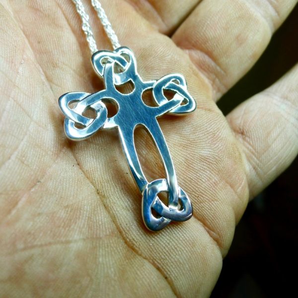 Silver Celtic Crosses-507 Silver Celtic Crosses-507