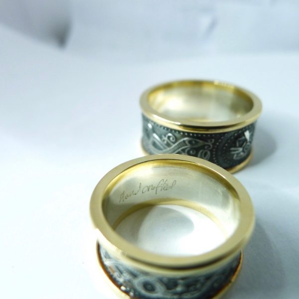 Matching Irish Rings Matching Irish Rings