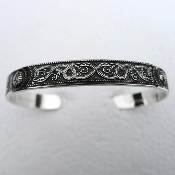 Silver Celtic bracelet - Handcrafted in Ireland Silver Celtic bracelet - Handcrafted in Ireland
