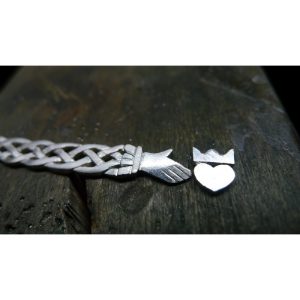 The hand fabrication of a modern Irish Claddagh ring using traditional Irish silversmithing techniques. Irish jewellery skills are there finest