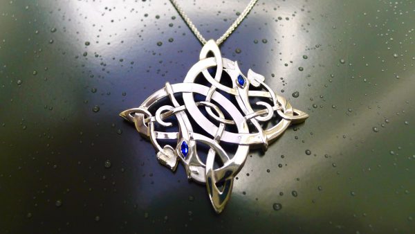 Photograph of Irish jewellery under natural daylight on a rainy Irish day Photograph of Irish jewellery under natural daylight on a rainy Irish day