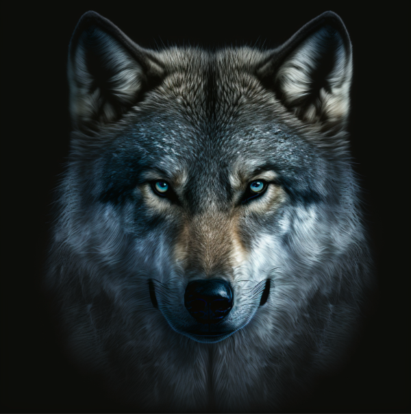 Inspiration for the handcrafted Irish Wolf pendant.
Silver Wolf painting by Aidi Mac Daibhi Inspiration for the handcrafted Irish Wolf pendant. Silver Wolf painting by Aidi Mac Daibhi