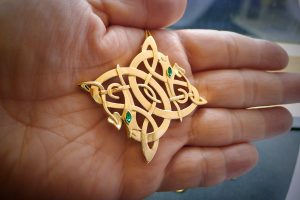 This will take your breath away. Irish jewellery crafted in gold to last for generations to come
