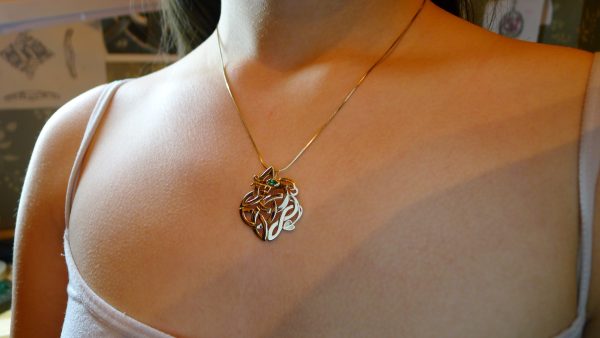 Irish jewellery design in the form of a Celtic Dragon Irish jewellery design in the form of a Celtic Dragon