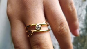 Crisscross Ring | Irish Jewellery-0