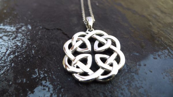 Reversible Father Daughter Celtic Knot Pendant-0 Reversible Father Daughter Celtic Knot Pendant-0