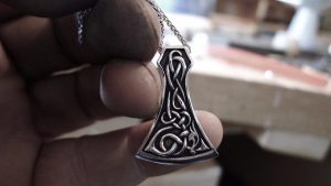 Dragon Axe Head Pendant -947