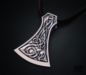 Dragon Axe Head Pendant -0