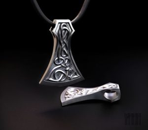 Dragon Axe Head Pendant -946