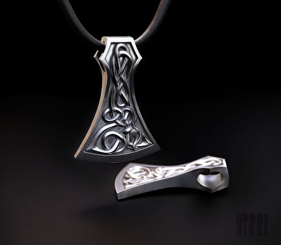 Dragon Axe Head Pendant -946 Dragon Axe Head Pendant -946
